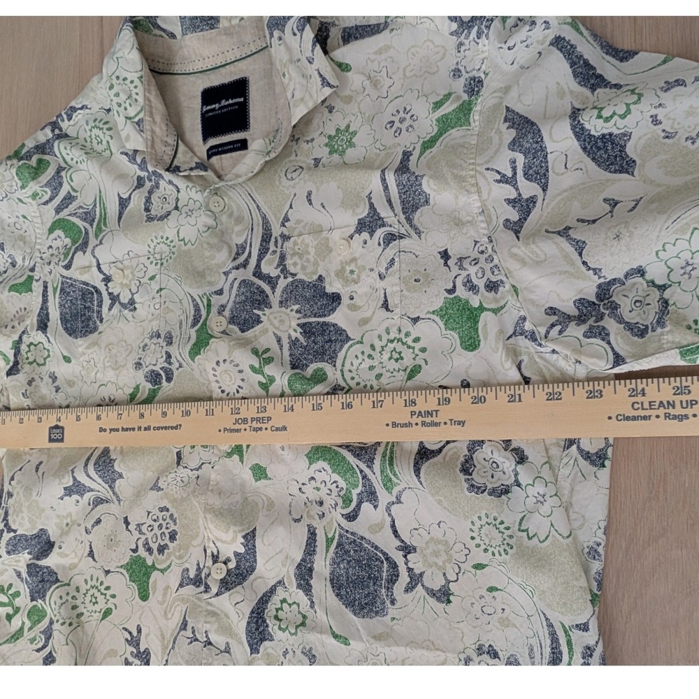 Tommy Bahama Limited Edition Silk Blend Floral Camp Shirt Men's XL Resort Luxury - Picture 7 of 11